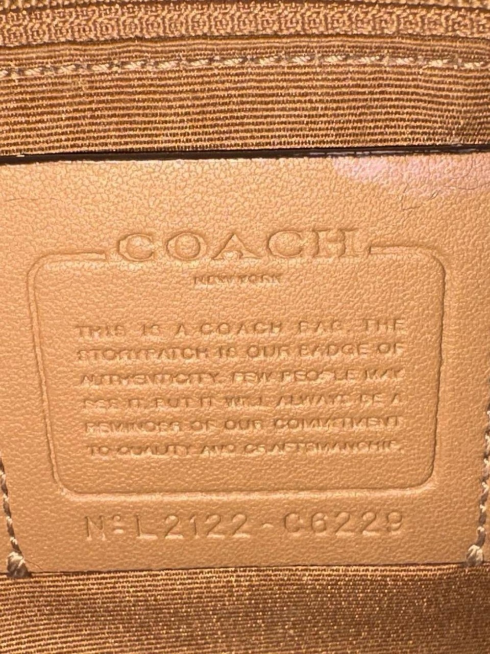 Coach Kacey Pebbled Leather Satchel Bag - Taupe - Picture 3 of 7